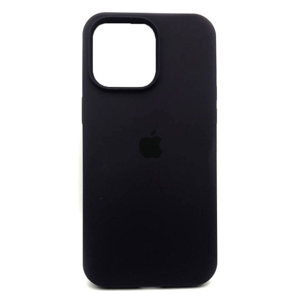 Silicone Case Full Protective (AA) для iPhone 15 Pro Max (Elderberry)-0